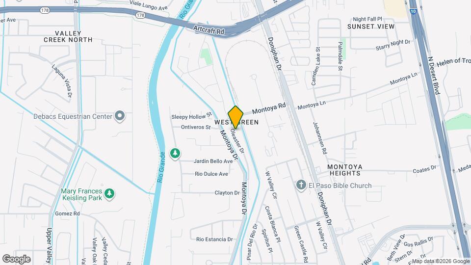 5936 Oleaster Dr Map and Location Details