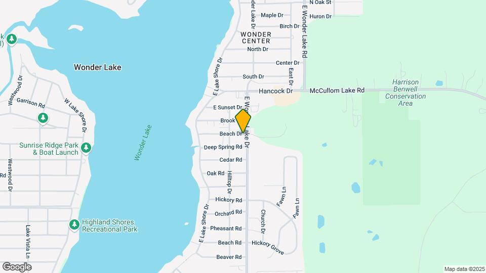 3823 E Wonder Lake Rd Map and Location Details