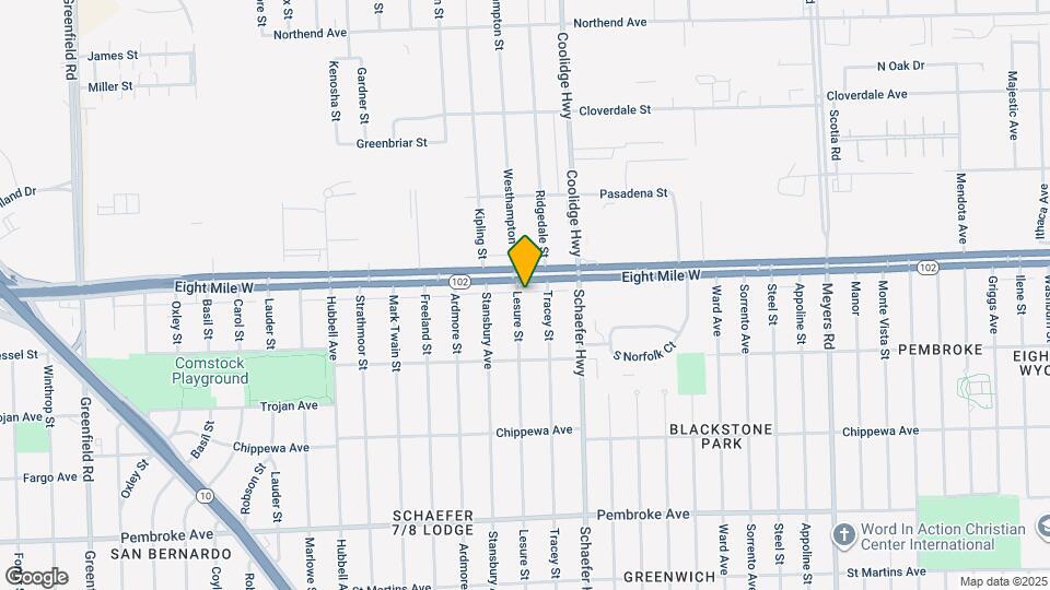 20532 Lesure St Map and Location Details