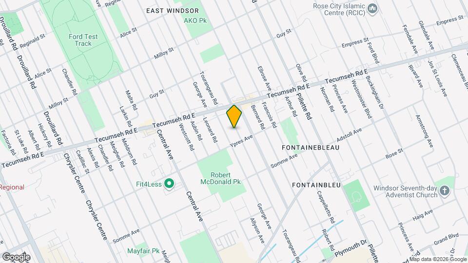 2373 Tourangeau Rd Map and Location Details