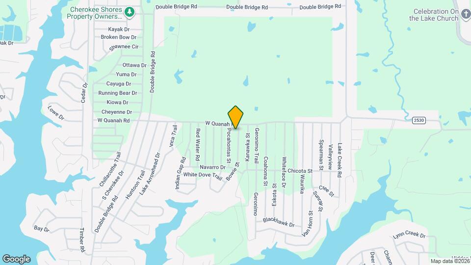 110 Bowie St Map and Location Details