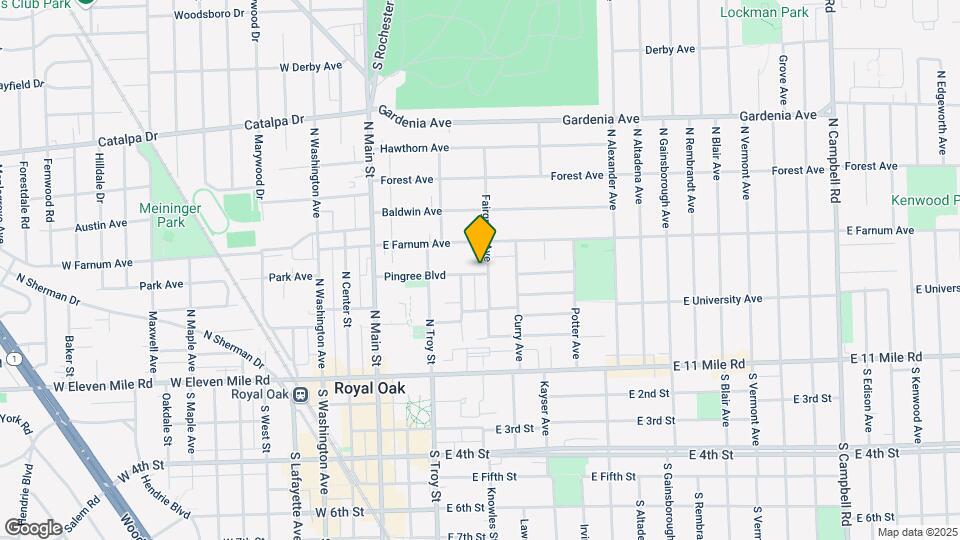 423 Pingree Blvd Map and Location Details