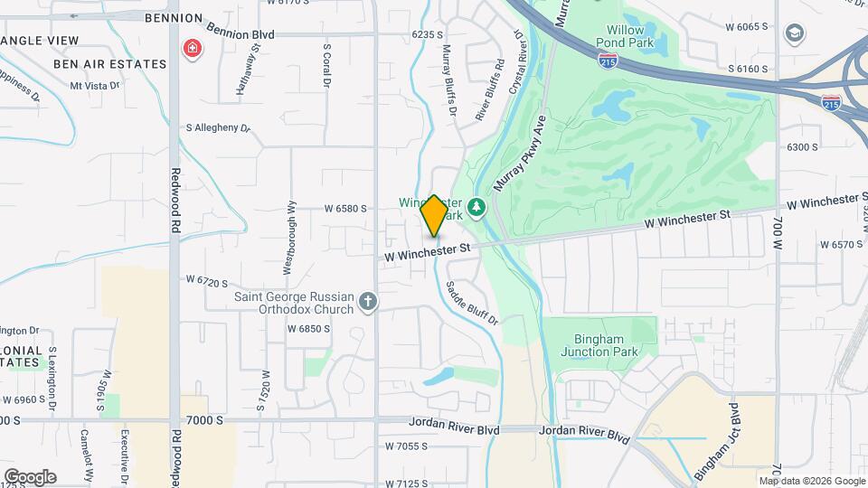 1248 W Winchester St Map and Location Details