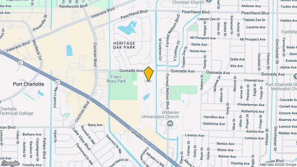 19505 Quesada Ave, Unit SS102 Map and Location Details