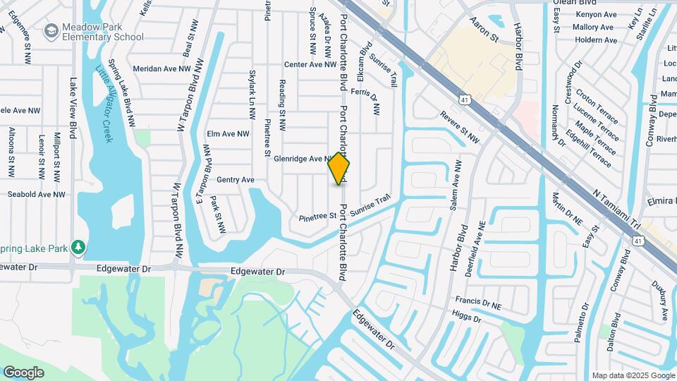 3413 Port Charlotte Blvd Map and Location Details
