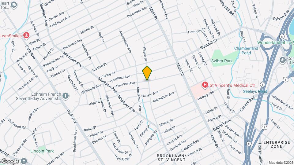 343 Wayne St Map and Location Details