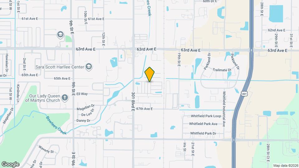 6515 15th St E Map and Location Details