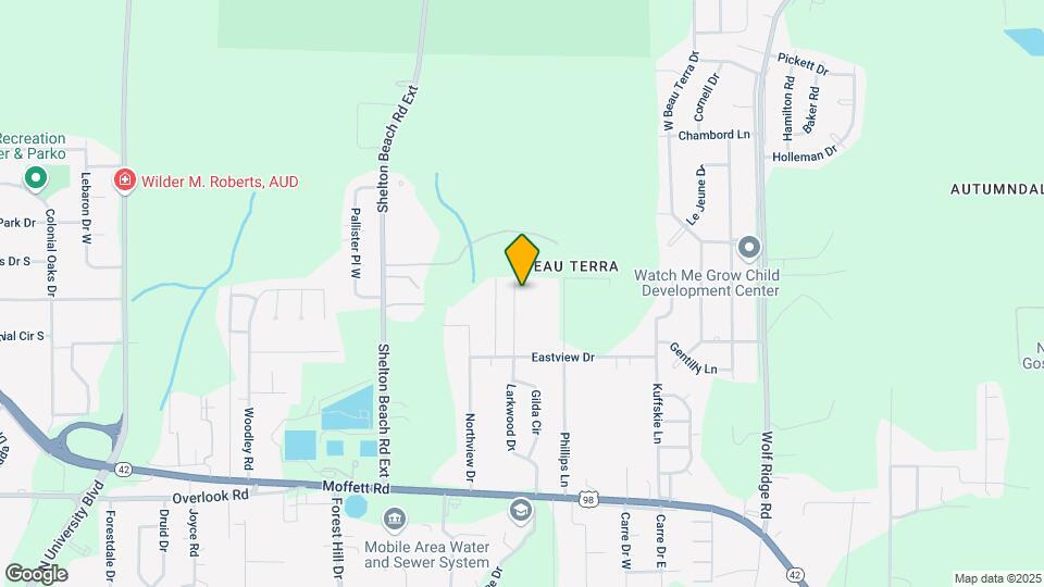 1804 Larkwood Dr Map and Location Details