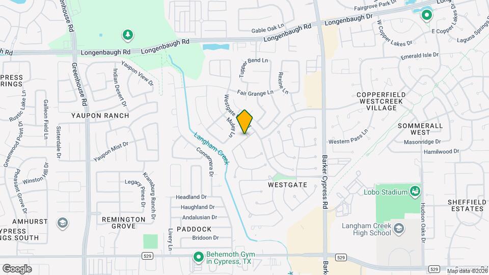 7603 Kenmark Ln Map and Location Details