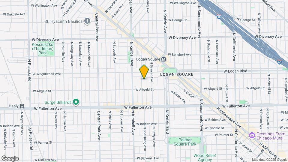 2531 N Spaulding Ave, Unit 2536-195 Map and Location Details