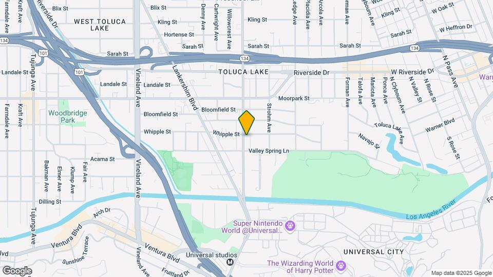 4262 1/2 Cahuenga Blvd Map and Location Details