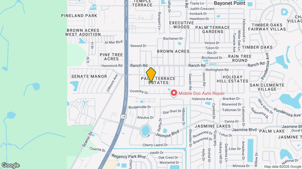 7201 Rhinebeck Dr Map and Location Details