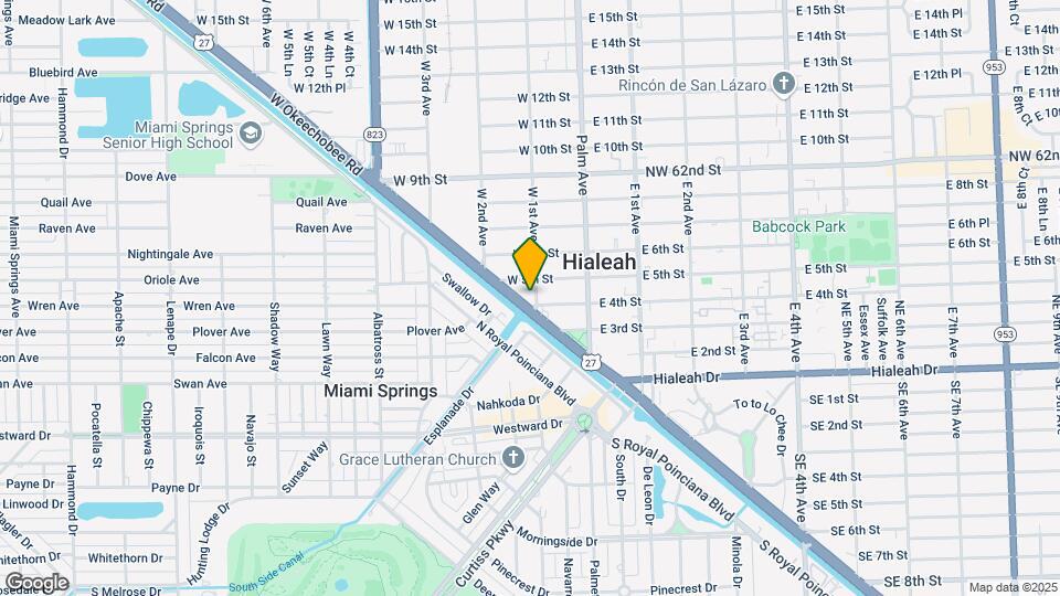 400 W 1st Ave Map and Location Details