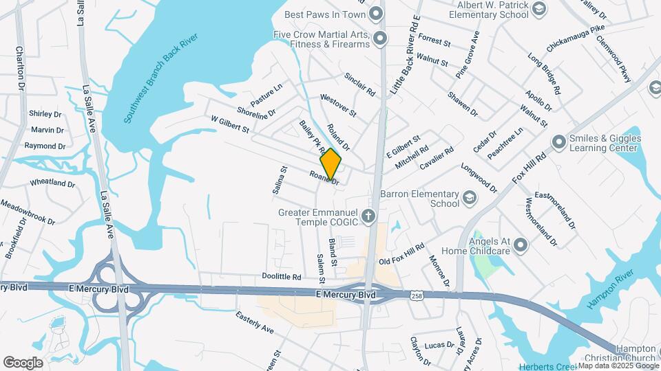 117 Roane Dr Map and Location Details