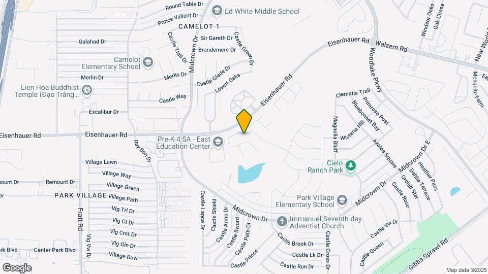 7243 Lavaca Bluff Map and Location Details
