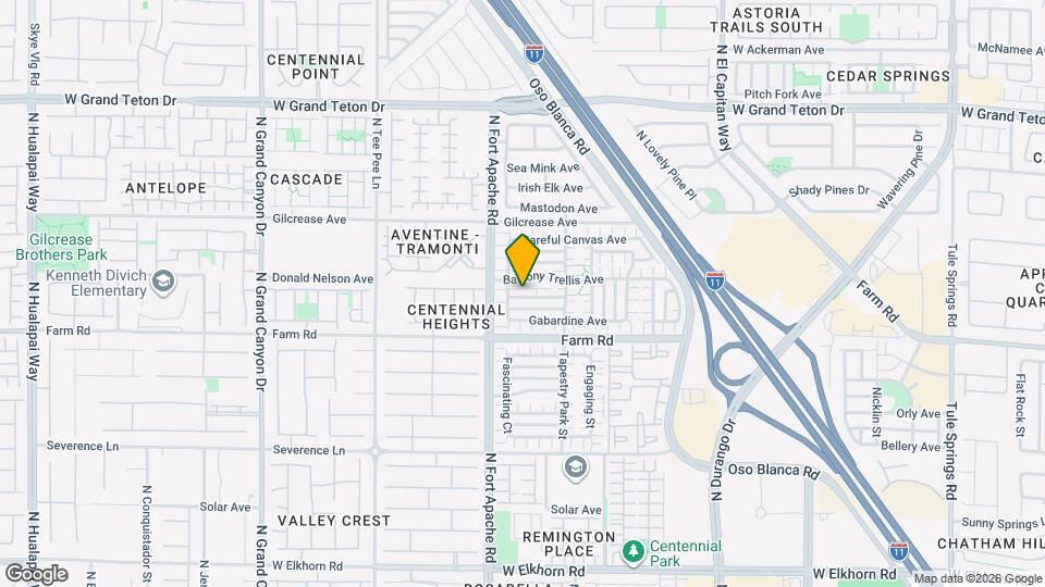 9137 Palatial Palette Ct Map and Location Details