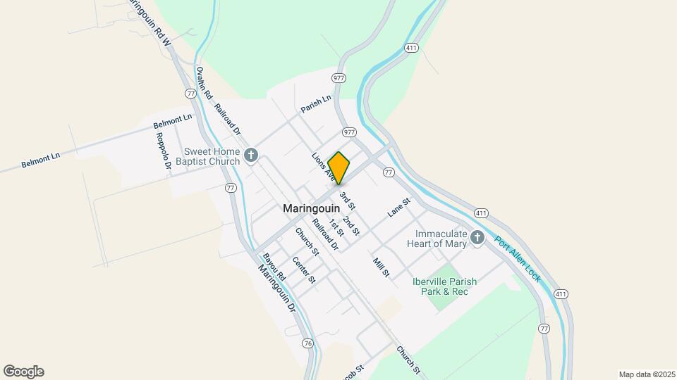 Maringouin Manor Apartments Map and Location Details