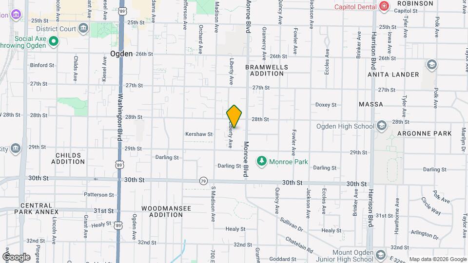 2834 Liberty Ave Map and Location Details