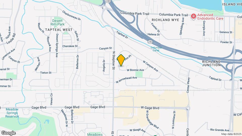8924 W Bonnie Ave Map and Location Details