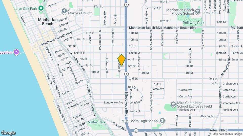 306 Larsson St Mapa y Detalles de la Ubicación