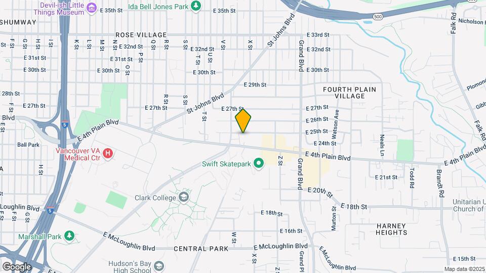 2305 E 25th St Map and Location Details