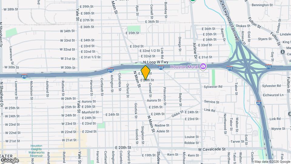 726 E 28th St Map and Location Details