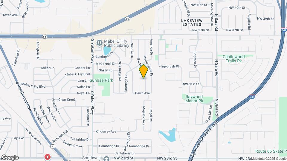 620 Eastview Dr Map and Location Details