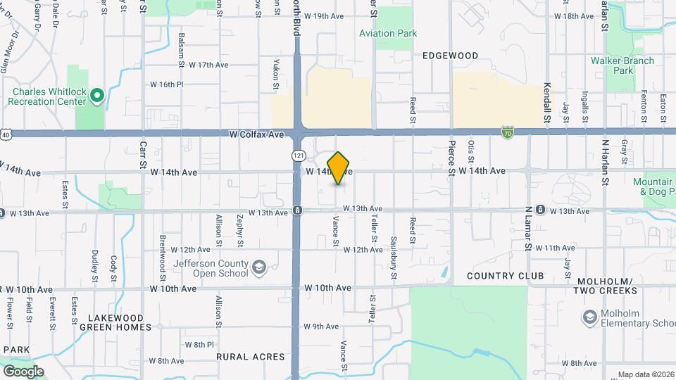 1348 Vance St Map and Location Details