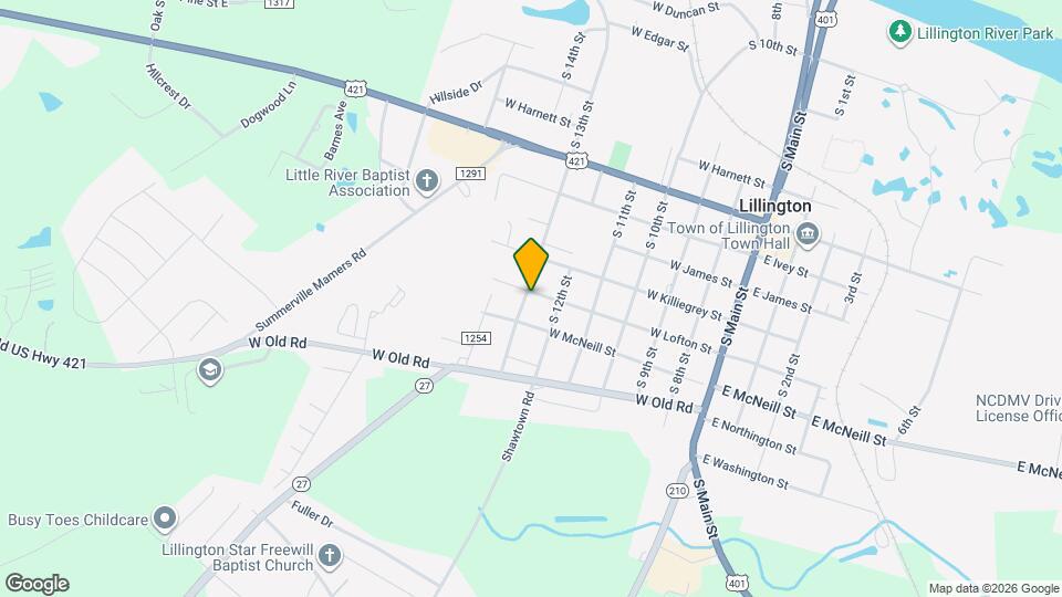 1201 S 13th St Mapa y Detalles de la Ubicación