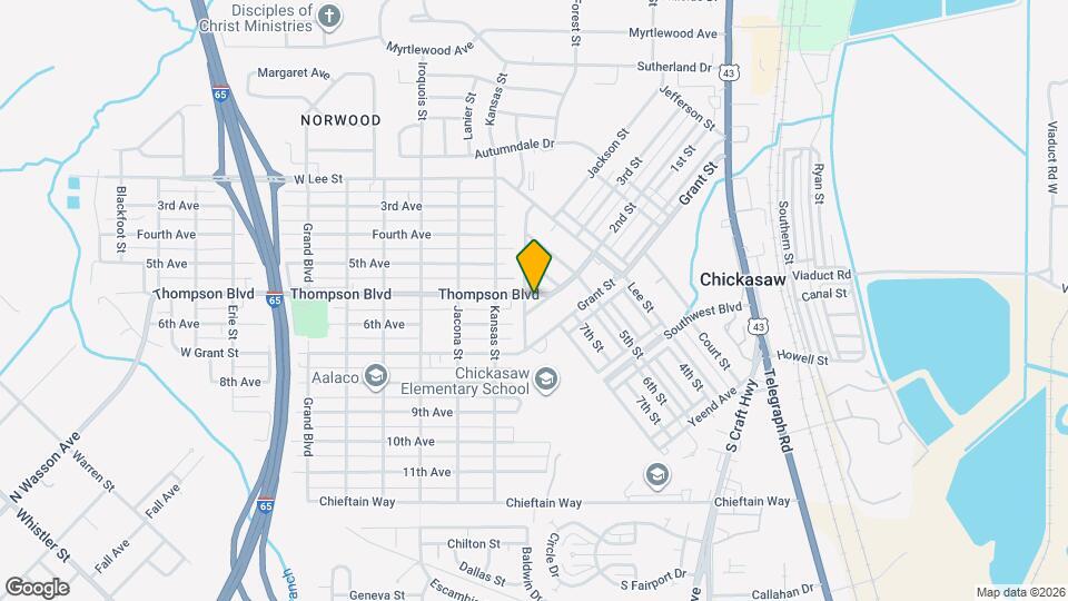 55 Thompson Blvd Map and Location Details