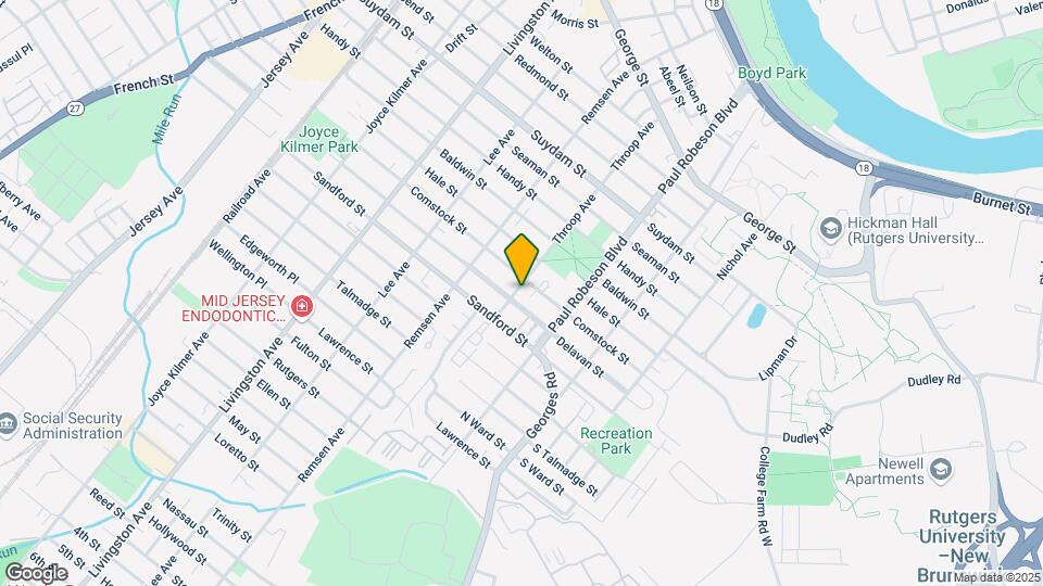 158 Throop Ave Mapa y Detalles de la Ubicación