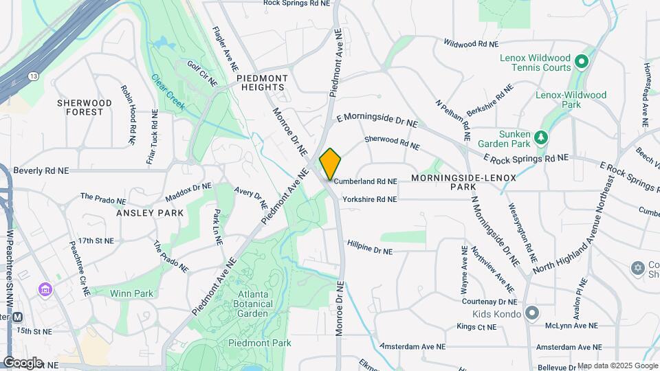 591 Cumberland Rd NE Map and Location Details