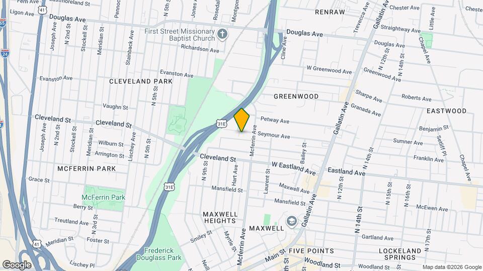 844 Seymour Ave Map and Location Details