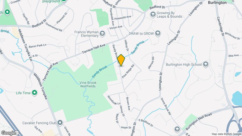 23 Sandy Brook Rd Map and Location Details