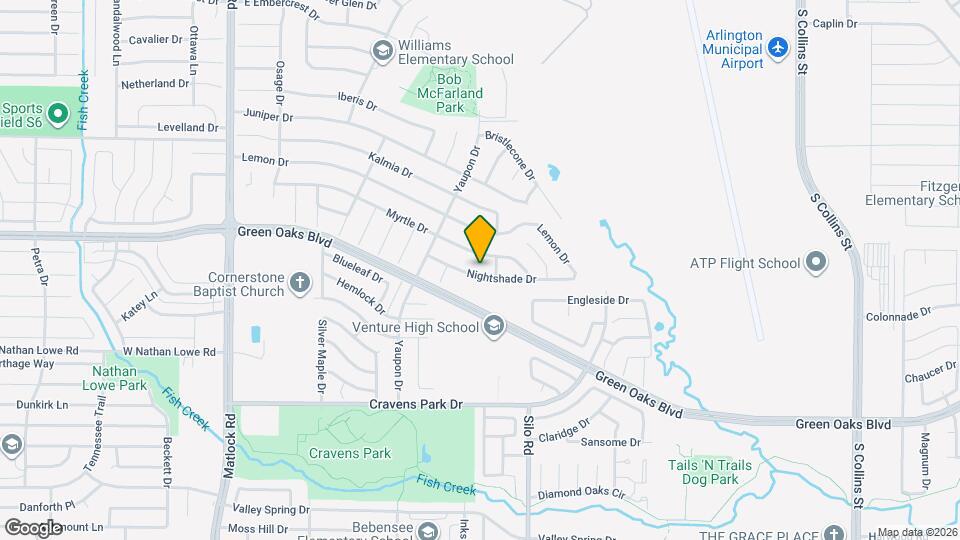 529 Nightshade Dr Map and Location Details