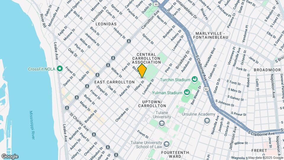 1528-1528 Hillary St Map and Location Details