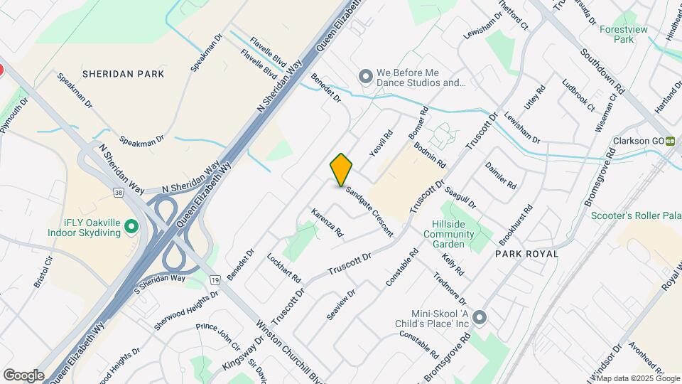 1508 Sandgate Crescent Map and Location Details