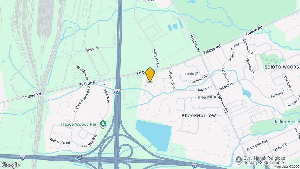 4056 Brook Run Dr Map and Location Details