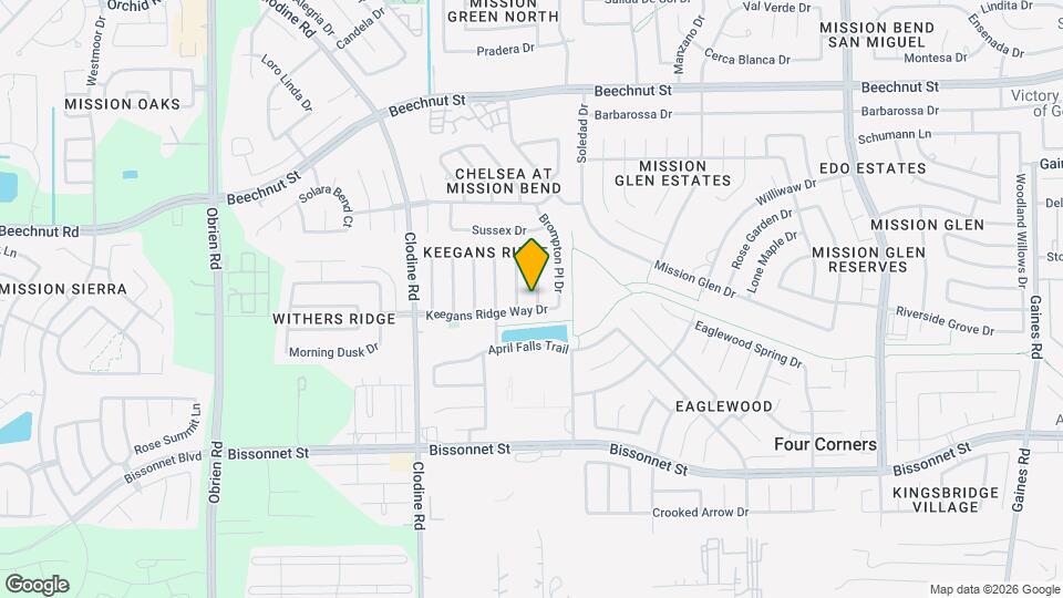 8514 Spotslyvania Ln Map and Location Details