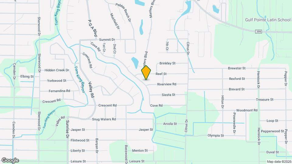 2512 Cove Rd Map and Location Details