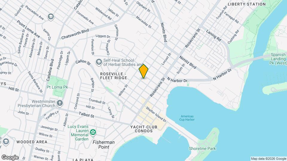 3136-40 Emerson St Map and Location Details