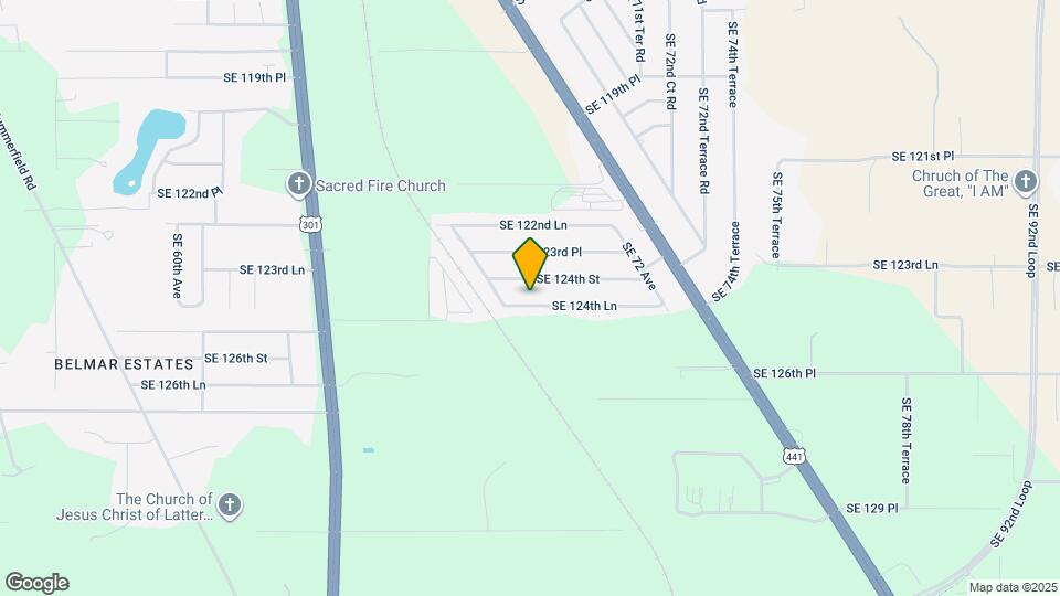 6975 SE 124th Ln Map and Location Details