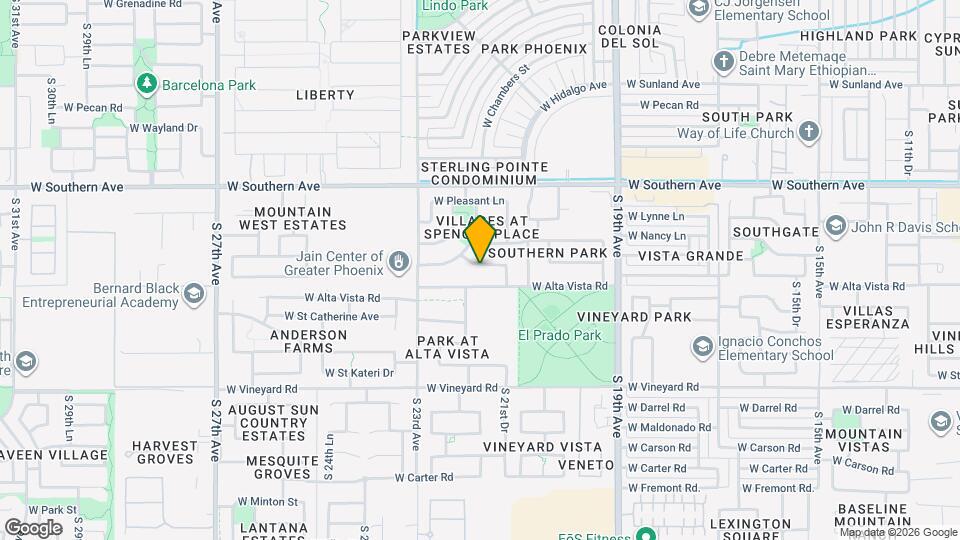 2127 W Burgess Ln Map and Location Details