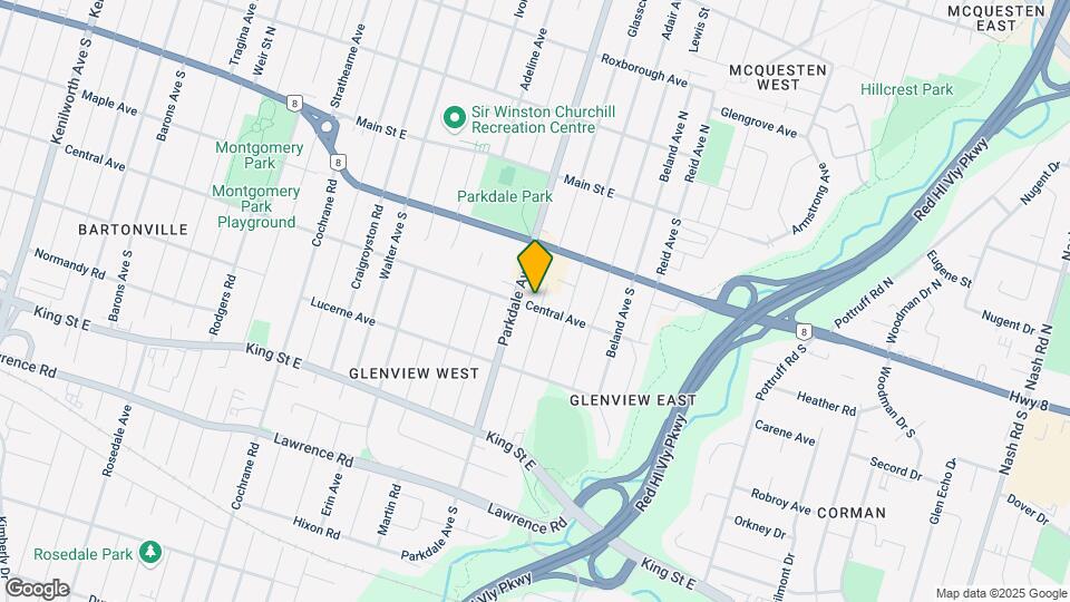 122 Glencarry Ave Map and Location Details