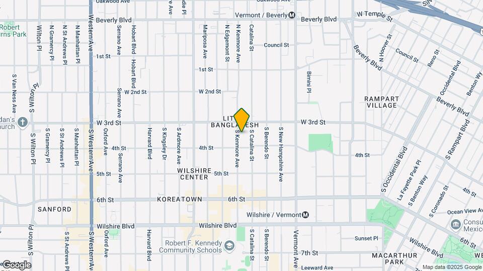 330 S Kenmore Ave Map and Location Details