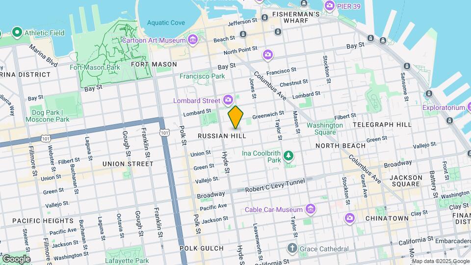 1130 Filbert St Mapa y Detalles de la Ubicación