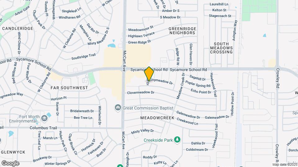 3128 Woodlark Dr Map and Location Details