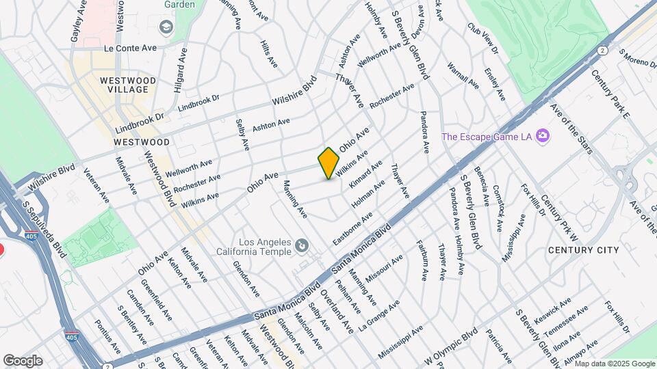 10620 Wilkins Ave Mapa y Detalles de la Ubicación