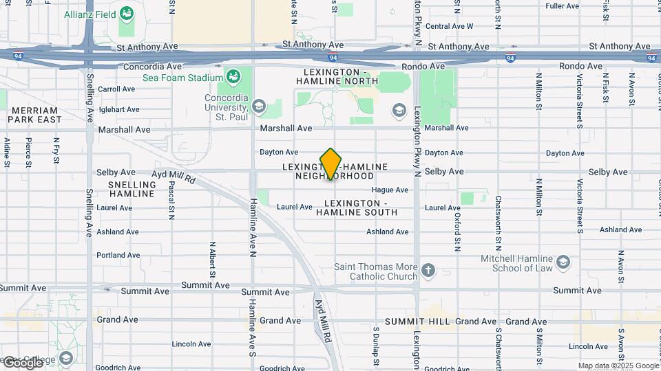 1225 Hague Ave Map and Location Details