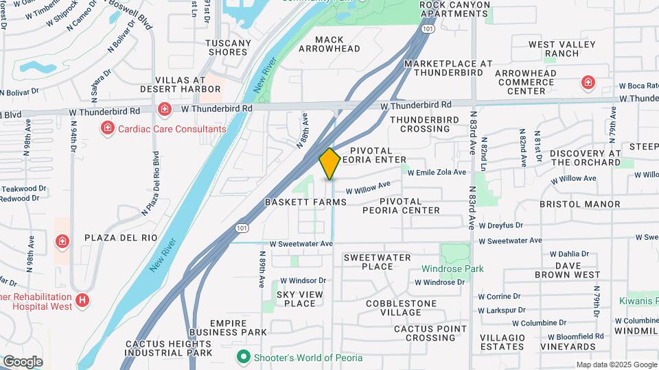 13461 N 87th Dr Map and Location Details